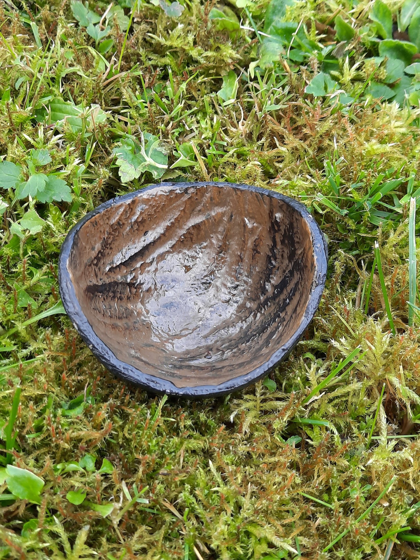 Räucherschale braun