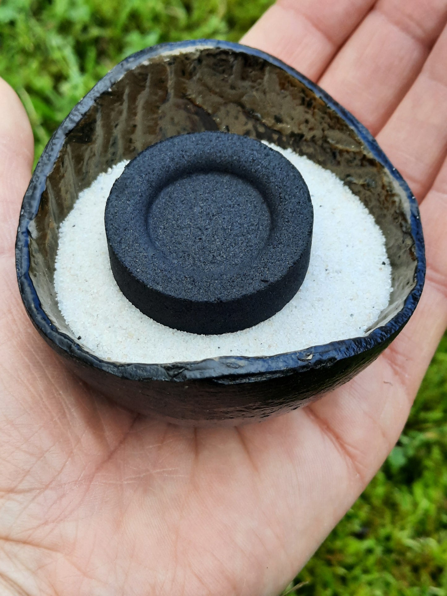 Räucherschale braun