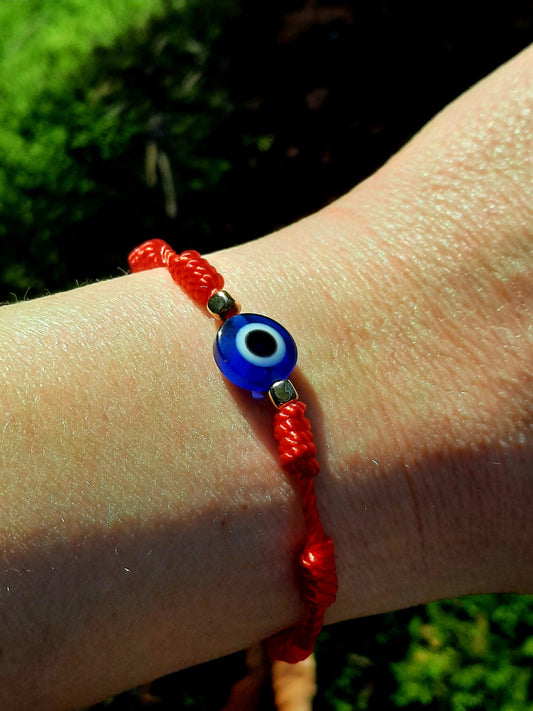 Kabbalah Schutzarmband mit Nazar Auge