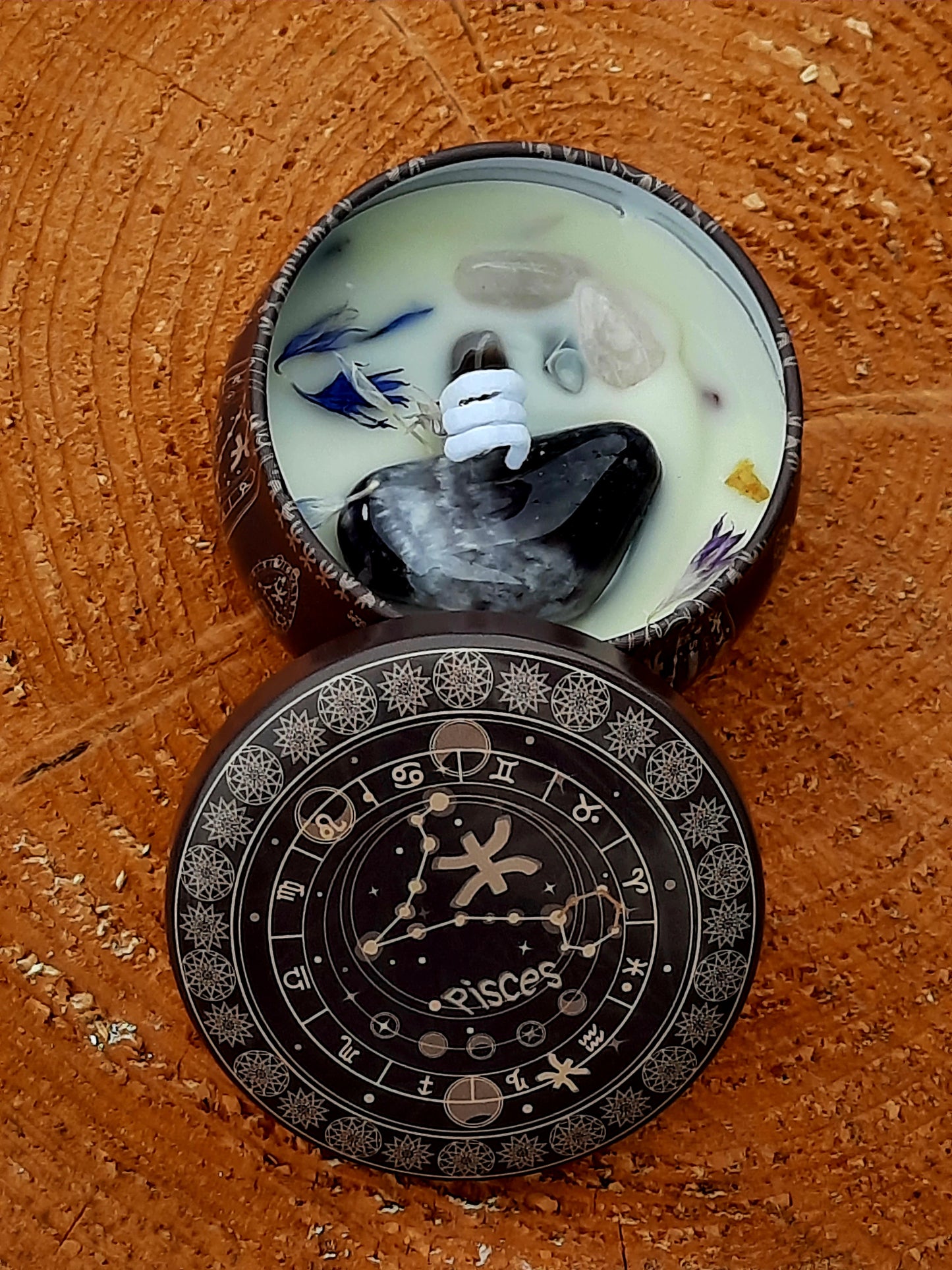 Sternzeichenkerze Fische