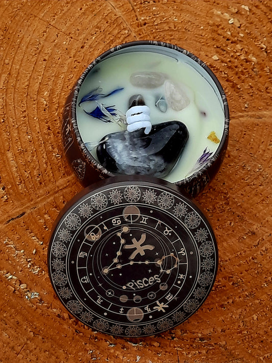 Sternzeichenkerze Fische