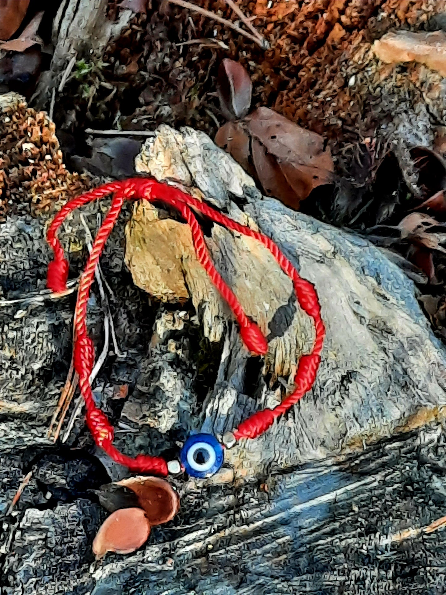 Kabbalah Schutzarmband mit Nazar Auge