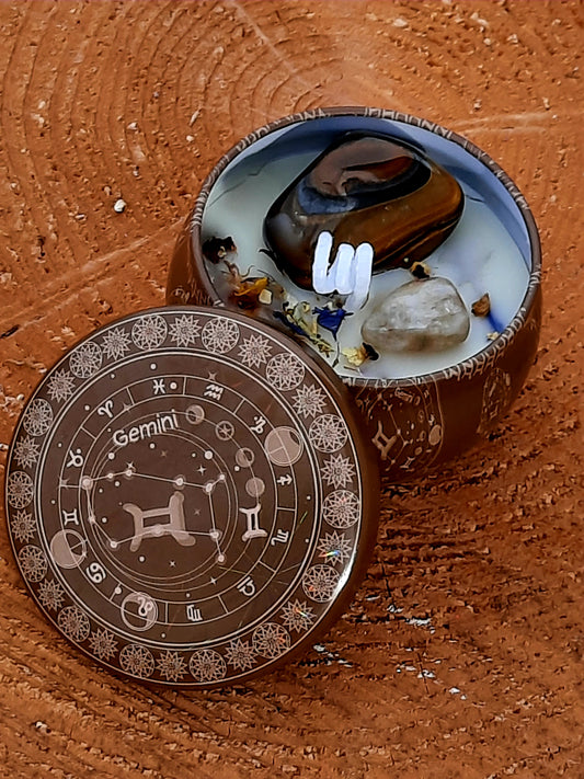 Sternzeichenkerze Zwillinge