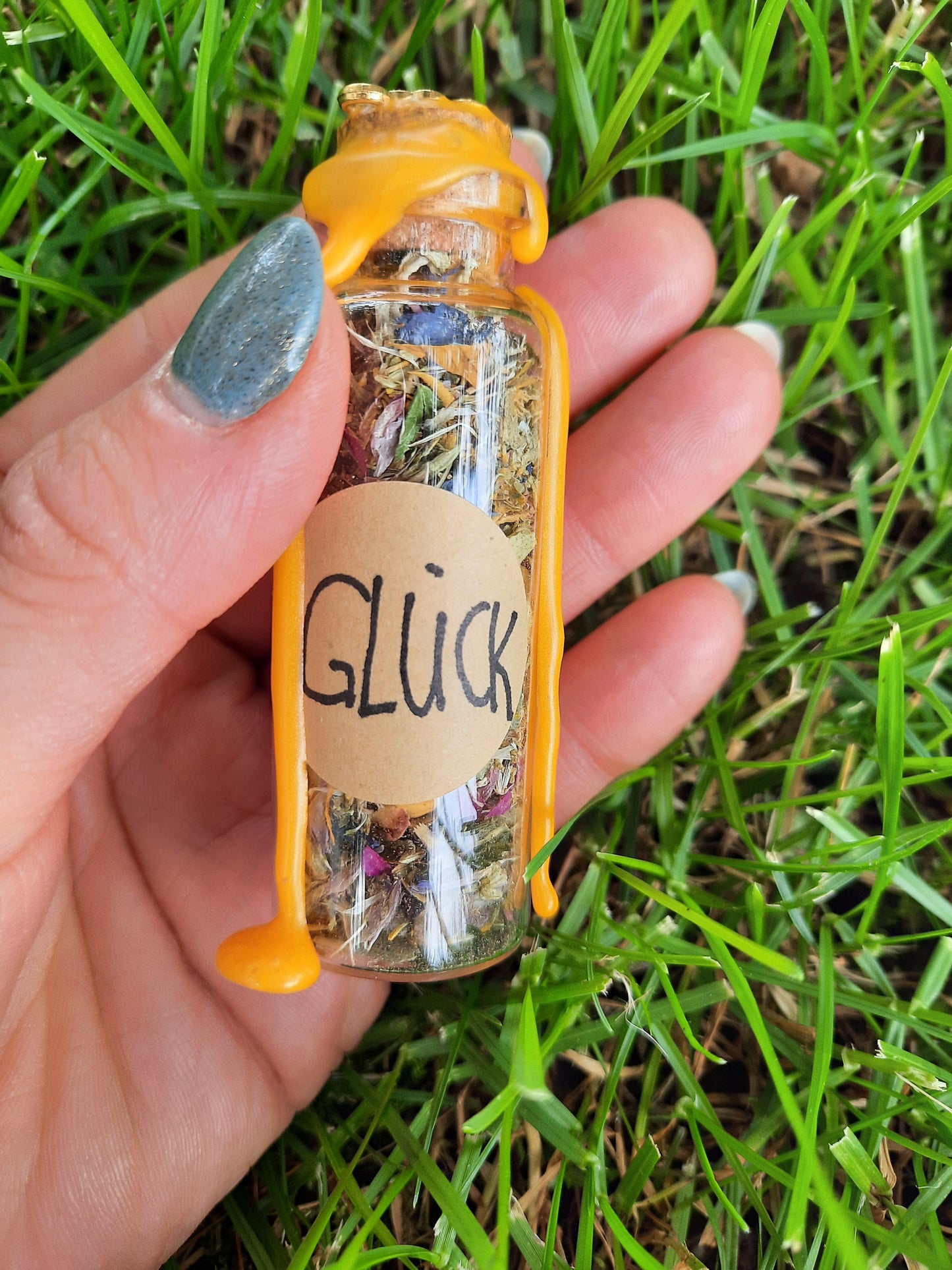 Blüten- und Kräuterräuchermischung "Glück"